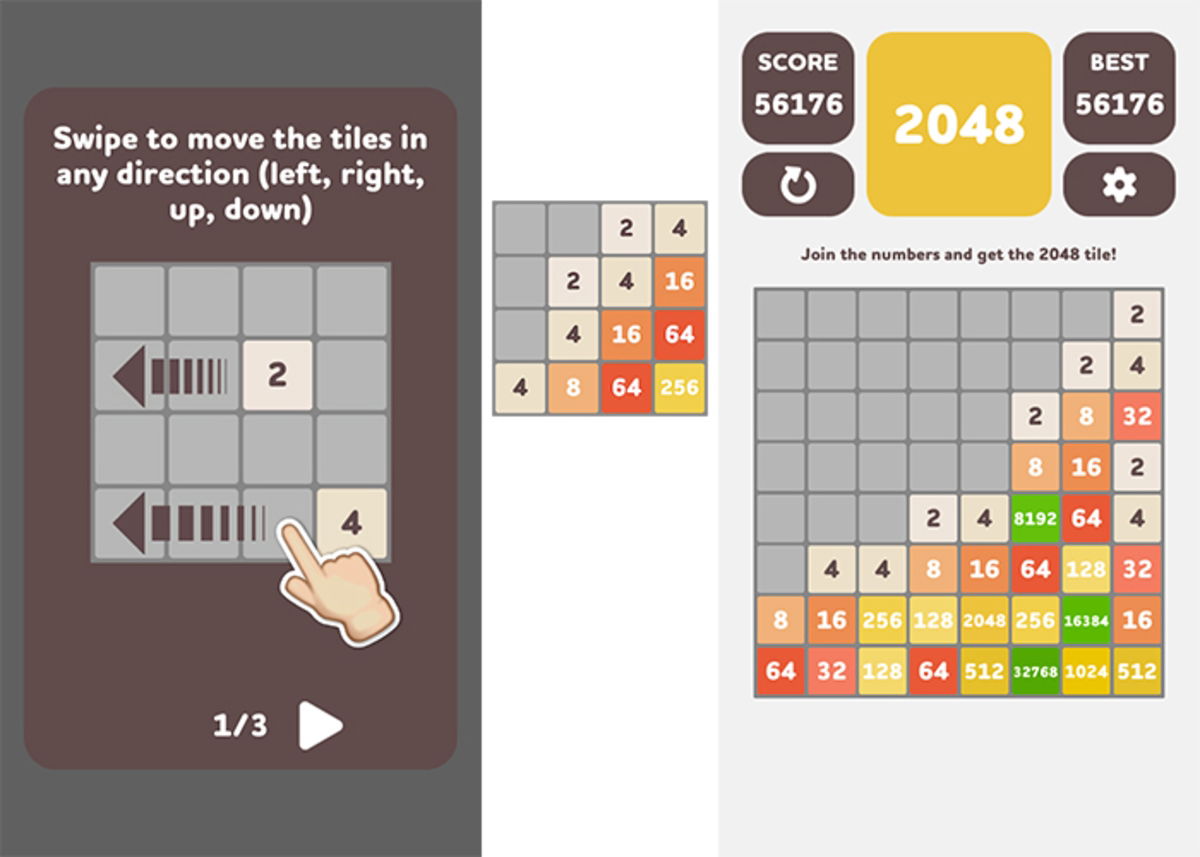 2048: un juego de agilidad mental