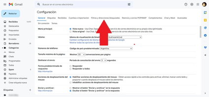 Filtros de acceso y direcciones bloqueadas en Gmail