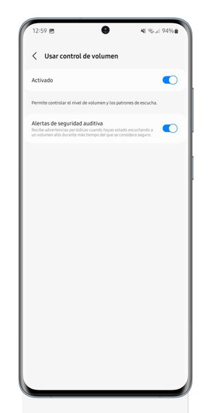 Tu móvil Samsung esconde una función para proteger tus oídos: así puedes activarla