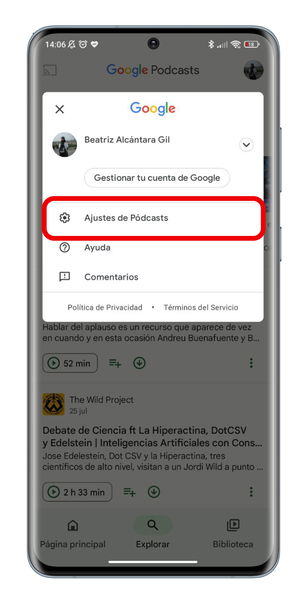 5 trucos de la app de Google Podcasts que tienes que probar