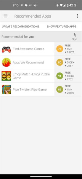 Así es como consigo encontrar aplicaciones nuevas en la Play Store cada semana