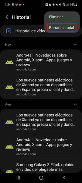 Los mejores trucos del navegador de tu móvil Samsung