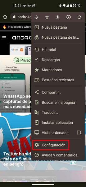 Por qué deberías desactivar el autocompletado de Google Chrome en tu móvil y cómo puedes hacerlo