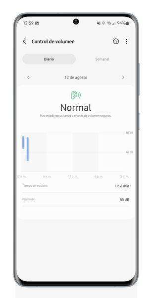 Tu móvil Samsung esconde una función para proteger tus oídos: así puedes activarla