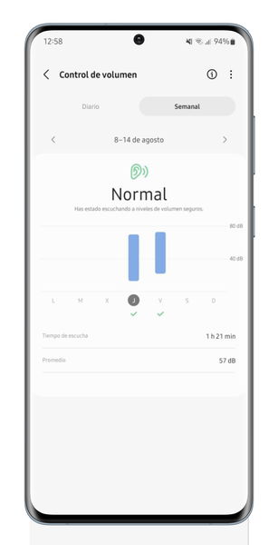 Tu móvil Samsung esconde una función para proteger tus oídos: así puedes activarla