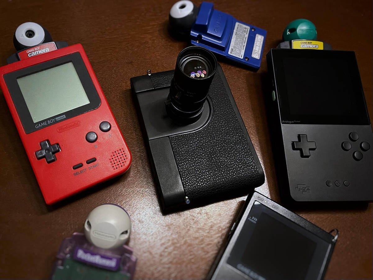 Game Boy Camera modificada características