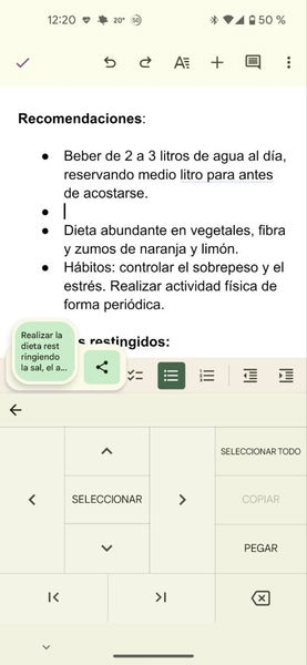 Así puedes editar texto fácilmente con el teclado de tu móvil