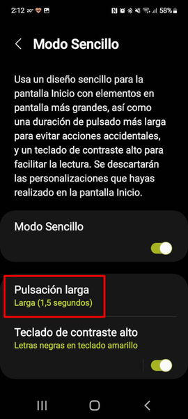 Tu Samsung Galaxy esconde un modo fácil: así puedes activarlo