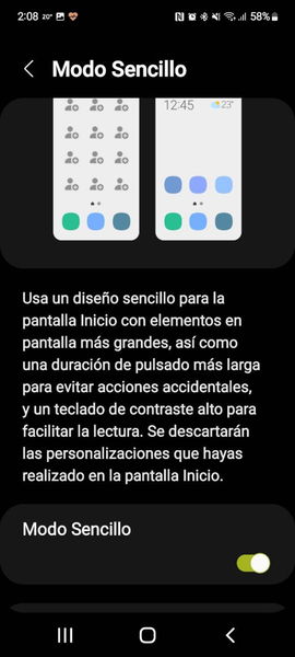 Tu Samsung Galaxy esconde un modo fácil: así puedes activarlo