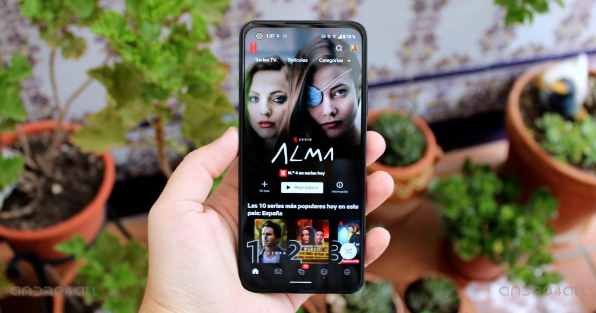 Netflix en el ASUS Zenfone 9