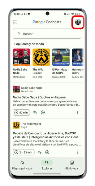 5 trucos de la app de Google Podcasts que tienes que probar