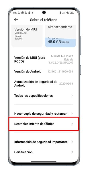Deja tu móvil Xiaomi como nuevo: así puedes restablecer todos sus datos en 4 pasos