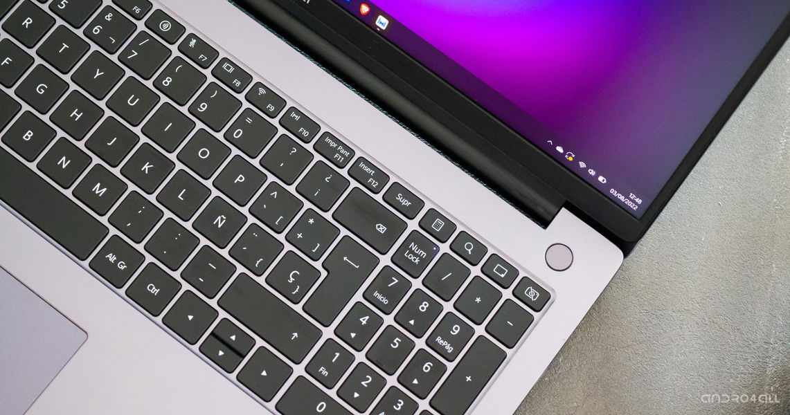 Teclado del Huawei MateBook D16