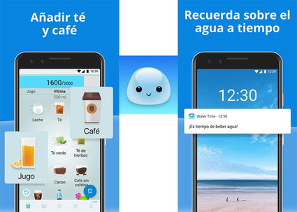 Water Time Water Log: No te olvides de beber agua cada vez
