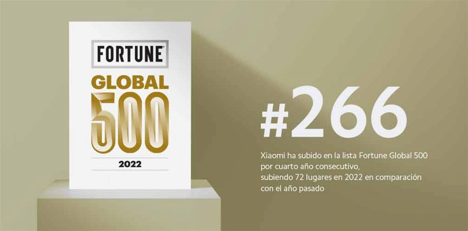 Xiaomi Fortune Global 2022