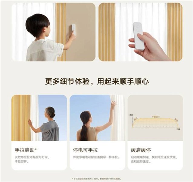 Lo último de Xiaomi es una cortina inteligente con control por voz
