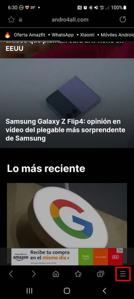 Los mejores trucos del navegador de tu móvil Samsung