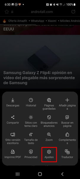 Los mejores trucos del navegador de tu móvil Samsung