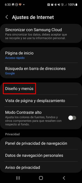 Los mejores trucos del navegador de tu móvil Samsung