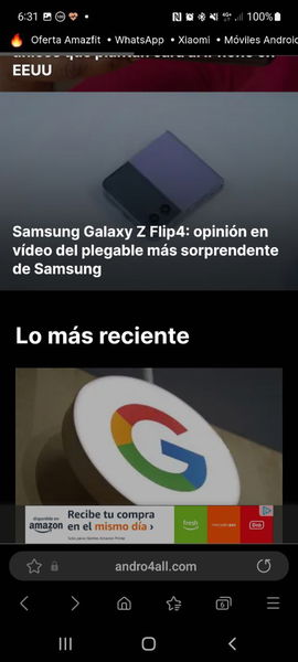 Los mejores trucos del navegador de tu móvil Samsung