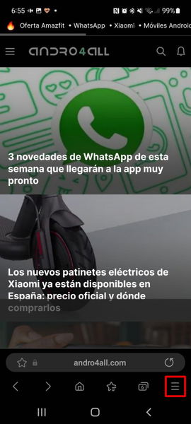 Los mejores trucos del navegador de tu móvil Samsung