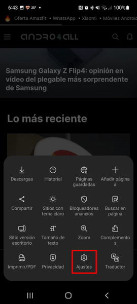 Los mejores trucos del navegador de tu móvil Samsung