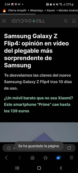 13 Mejores Trucos Del Navegador De Tu Móvil Samsung 2023 3448