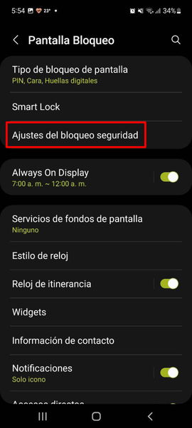 Cómo activar el "modo de bloqueo" de tu móvil Samsung