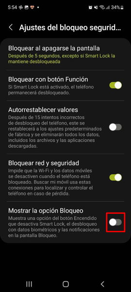 Cómo activar el "modo de bloqueo" de tu móvil Samsung