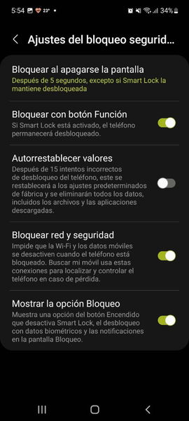 Cómo activar el "modo de bloqueo" de tu móvil Samsung