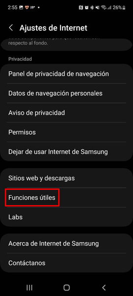 Los mejores trucos del navegador de tu móvil Samsung