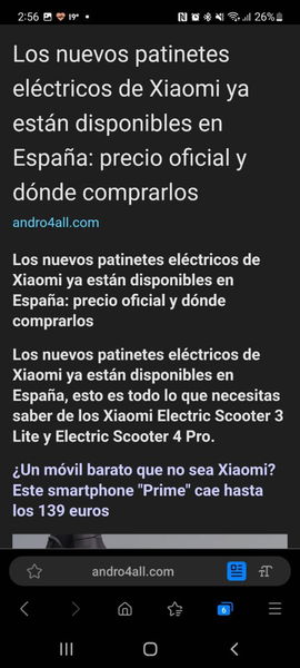 Los mejores trucos del navegador de tu móvil Samsung