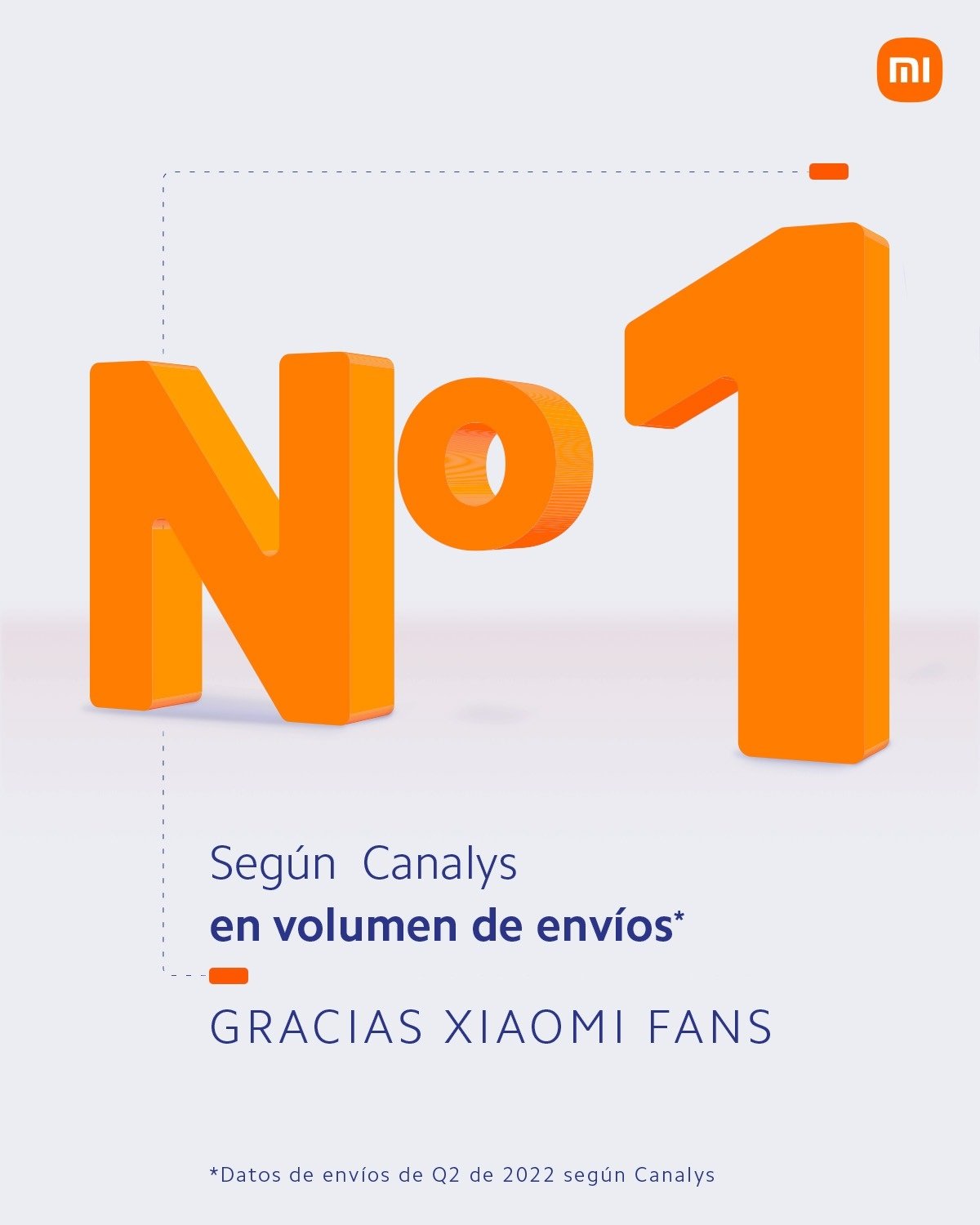 Xiaomi es Número 1 en España