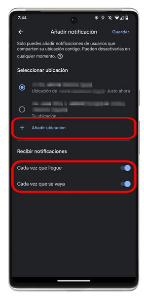 Así puedes hacer que Google Maps te avise cuando un amigo o familiar llegue o se vaya de un sitio