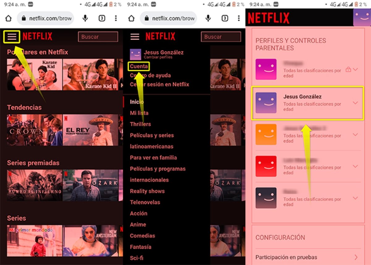 Así puedes deshabilitar las actividades de visualización de Netflix desde el móvil
