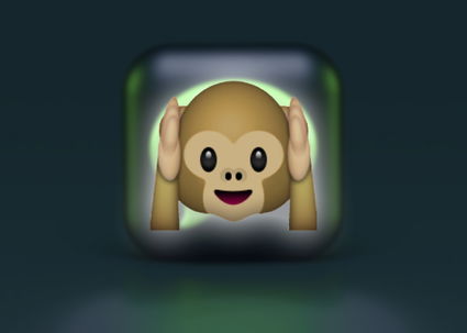Kikazaru Emoji no se siente mal