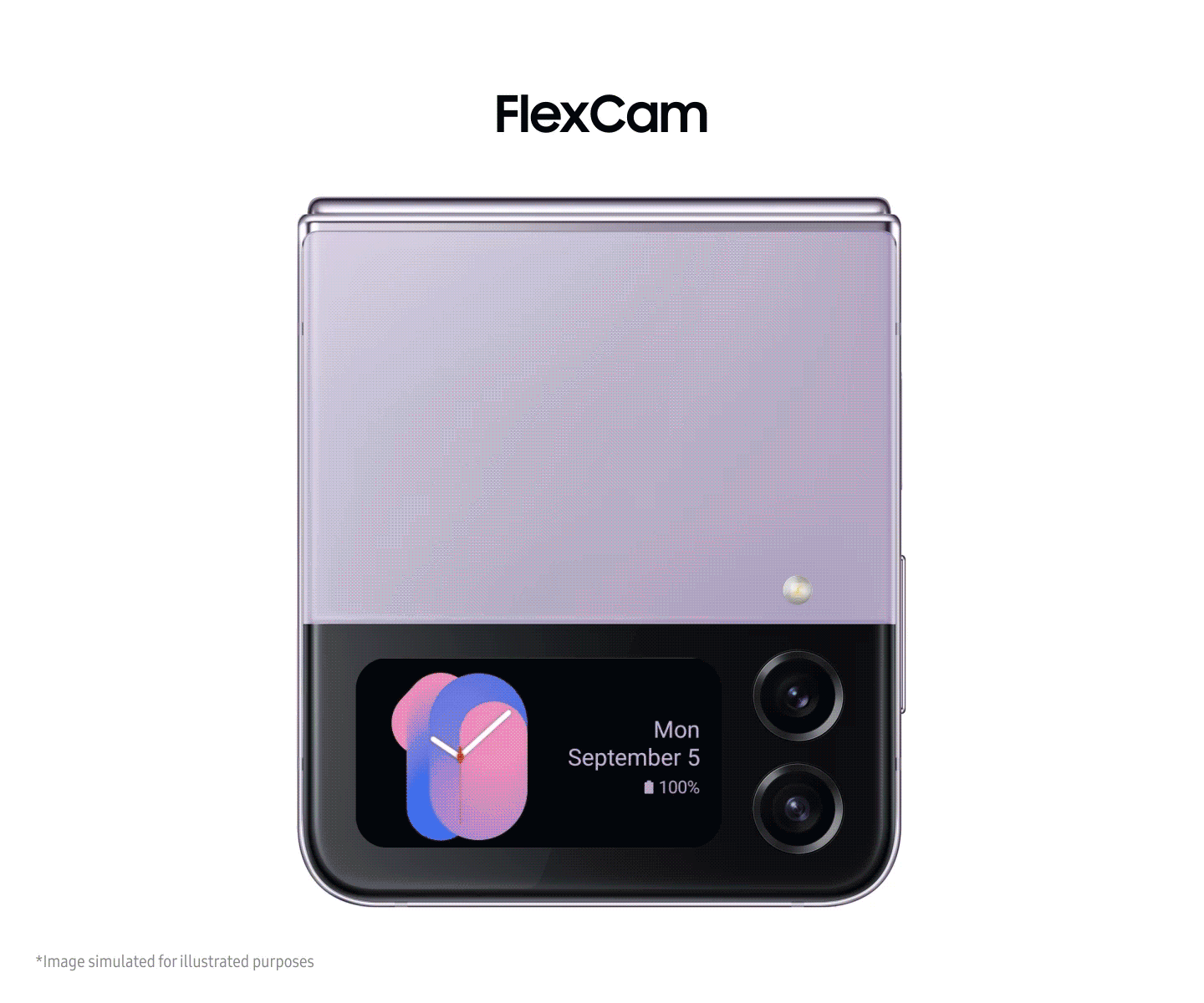 FlexCam en Galaxy Z Flip