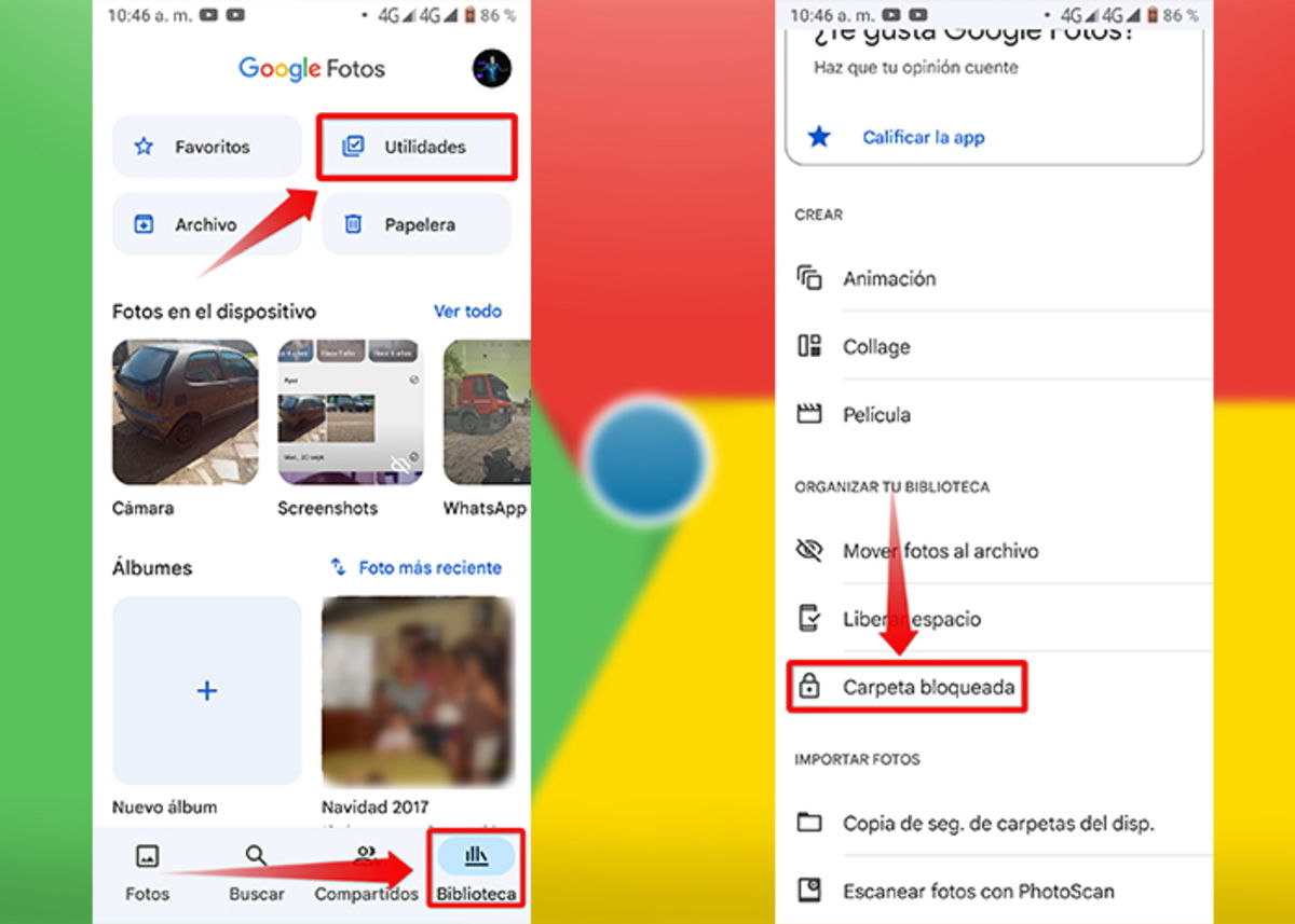 Mueve tus archivos a Google Fotos y mantenlos protegidos de intrusos