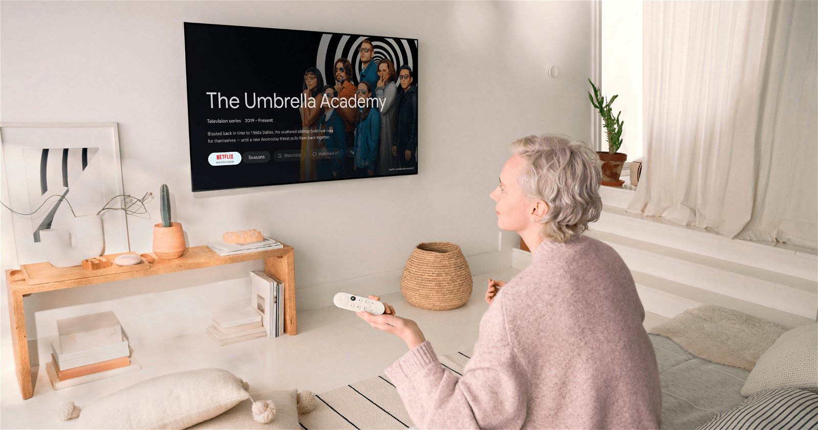 Mando del Google Chromecast con Google TV de 2022