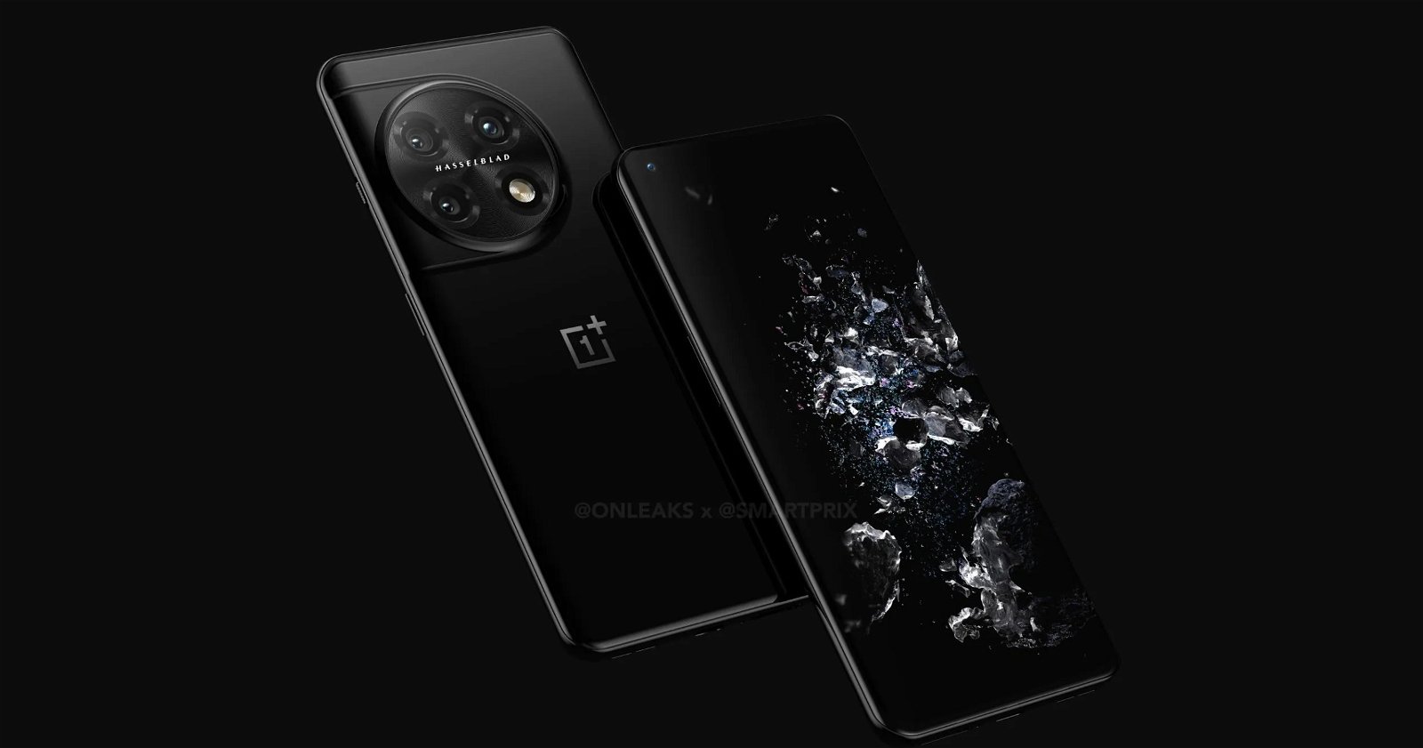 OnePlus 11 Pro, frontal y trasera