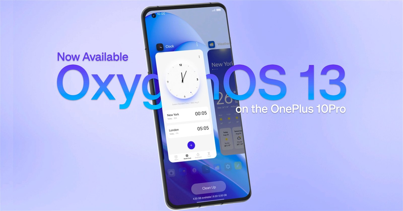 OxygenOS 13 para el OnePlus 10 Pro