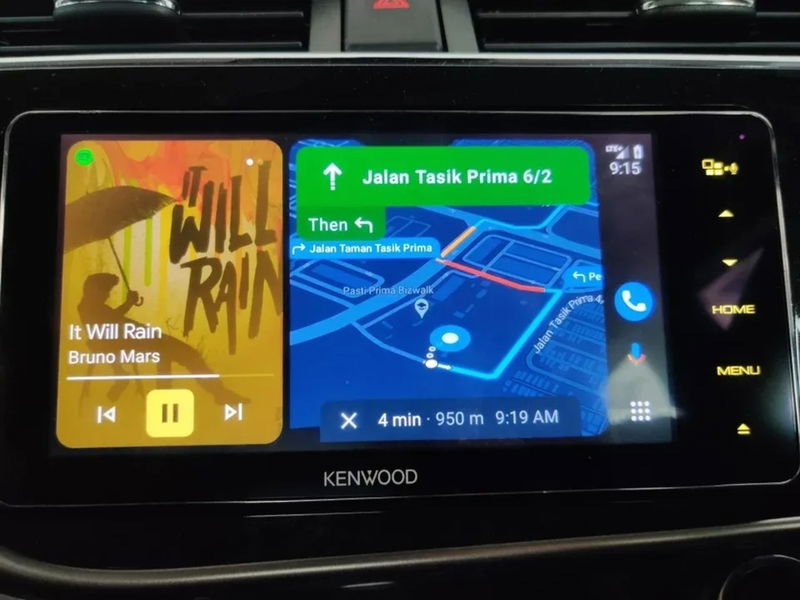 La nueva versión de Android Auto se deja ver en fotos con un diseño completamente renovado