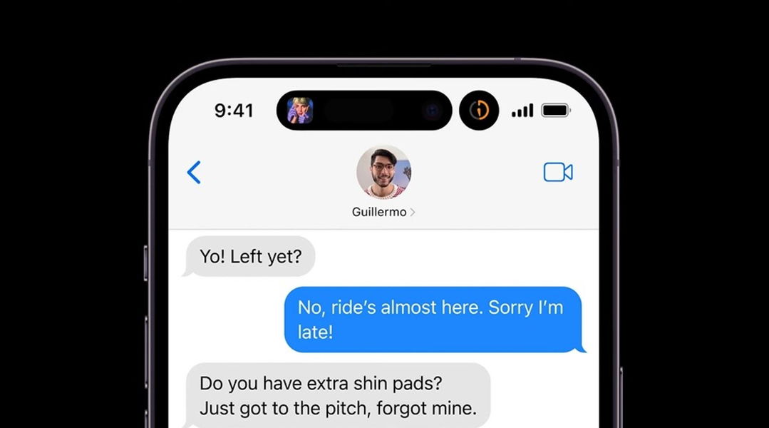 Apple (sí, Apple) reinventa el agujero en pantalla con una funcionalidad única