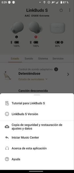 LinkBuds S, Guía de ayuda