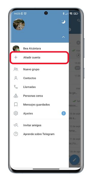 Cómo tener dos cuentas diferentes de Telegram en el mismo móvil