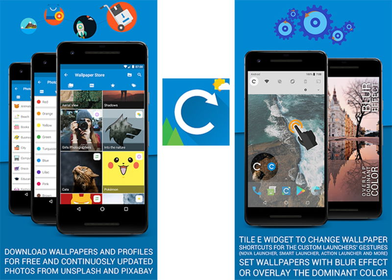 Las mejores 8 aplicaciones para generar fondos de pantalla automáticos