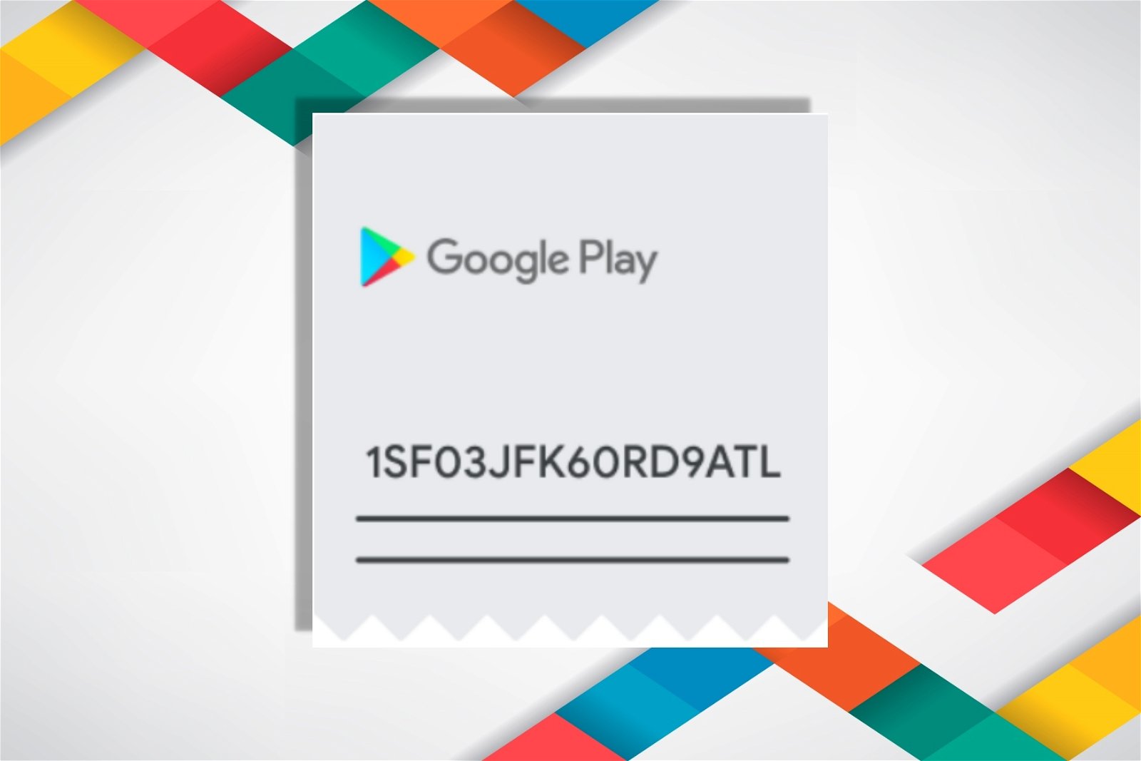 Código promocional de Google Play