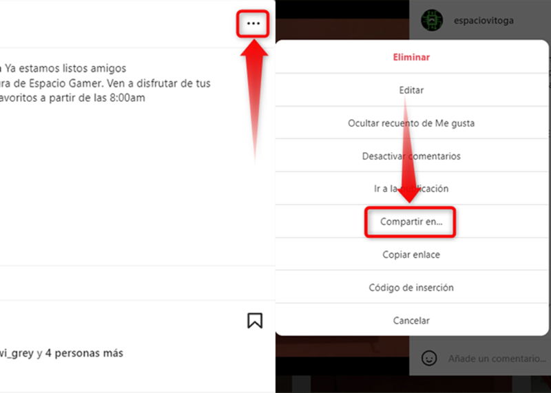 Cómo Compartir Una Publicación De Instagram Por Código Qr 5416