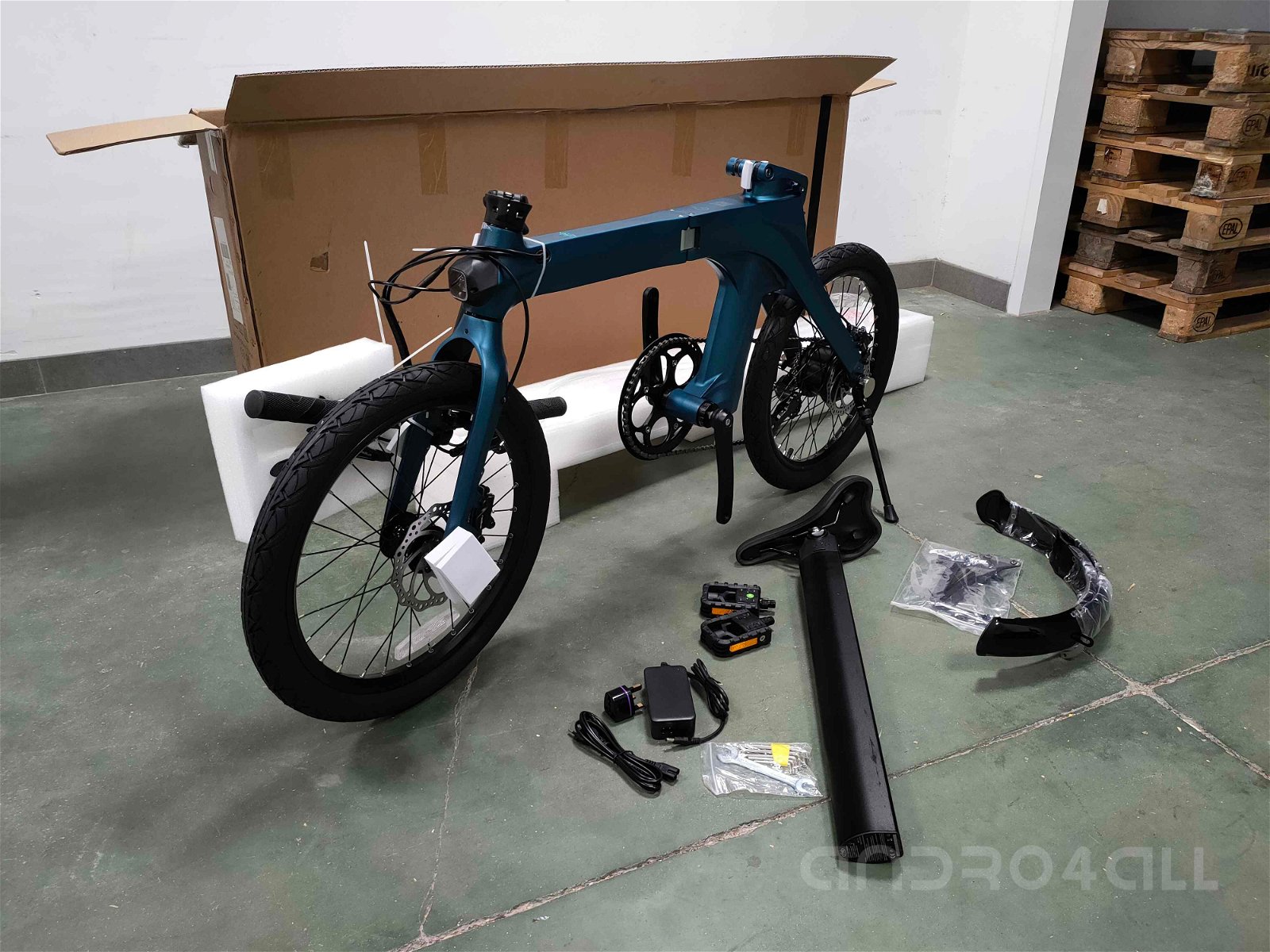 Bicicleta eléctrica plegable Fiido X