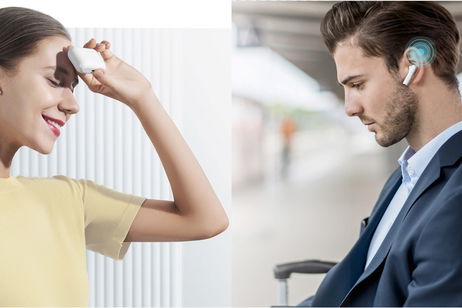 Imitan a los AirPods, pero cuestan 8 veces menos: estos auriculares con 28 horas de batería se desploman Imitan a los AirPods, pero cuestan 8 veces menos: estos auriculares con 28 horas de batería se desploman